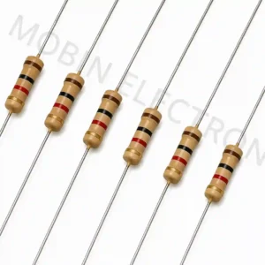 مقاومت ۲ وات ۱ کیلو اهم ۵ درصد  1kohm 2W 5%